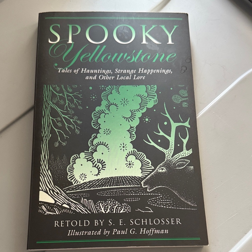 Spooky Yellowstone Book